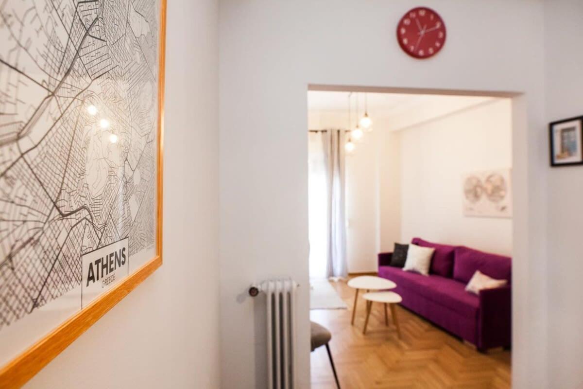Contemporary Stylish Apartment Located Near Metaxourgeio Area 아테네 외부 사진